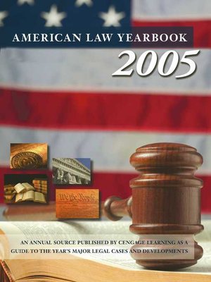 cover image of American Law Yearbook 2005